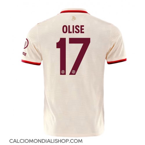 Maglie da calcio Bayern Munich Michael Olise #17 Terza Maglia 2024-25 Manica Corta